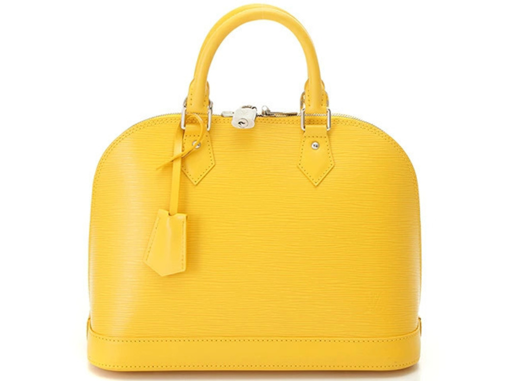 Louis Vuitton Alma Epi Mimosa Yellow